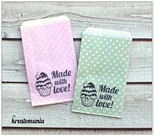 autorskie torebeczki eko do pakowania rękodzieła. 100% polski produkt. zapraszam do obserwowania na fb: kreatomania lub do sklepiku: kreatomania.pl :)