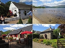 Luss, Szkocja. Urokliwe miasteczko nad jeziorem.