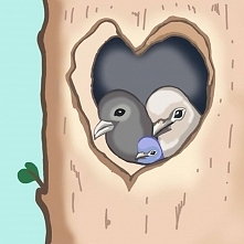 Plakat "Dziupla" dostępny w różnych rozmiarach <3