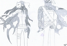 Stary obrazek ^^ 
Inspirowany Naruto :)