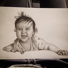 kolejny portret a4- Hania