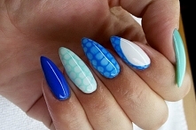 Jak wykonać zdobienie paznokci imitujące skórę węża krok po kroku