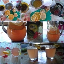 Zielona herbata mrożona.