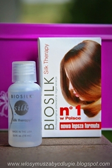 Idealny jedwab do włosów który :
-nadaje piękny połysk
-wygładza 
-chroni włosy przed promieniami UV
-nawilża
-ułatwia rozczesywanie 
-nadaje włosom jedwabnej miękkości 
-przywr...