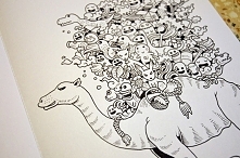 #wielbłąd#inwazja#bazgrołów