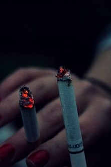 Osobiście nie palę papieros...