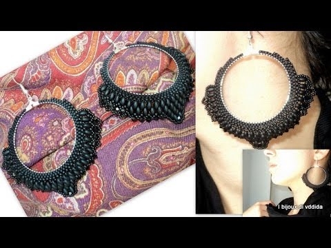 Tutorial: orecchini Lady Noire