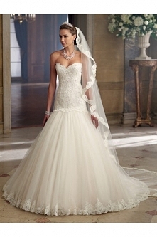David Tutera For Mon Cheri 213244–Davinia Wedding Dress