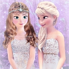eleganckie elsa i anna