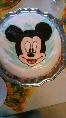 torcik dla Mikiego z Myszką Miki