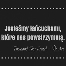 Prawda... Sami siebie ograniczamy przez "Nie uda mi się", " Nie umiem". Pora nauczyć się zamiast tego mówić "Dam radę, muszę się tylko postarać!"