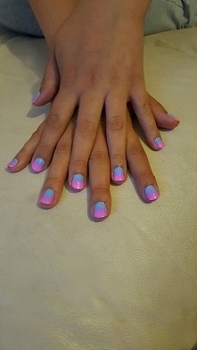 Pazurki szwagierki zrobione :)