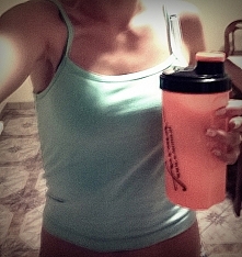 Trening w taki upalny dzień...