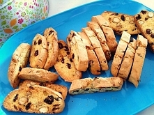 biscotti- żurawiną i migdałami