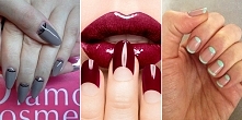 Manicure półksiężycowy czyli half moon manicure – 14 super stylizacji