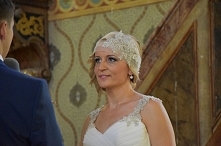 Moja własnoręcznie zrobiona opaska ślubna