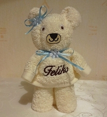 Miś z ręcznika z dowolnym i...