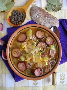 Kapuśniak na wędzonce