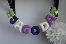 napis dla małej Jagódki :)