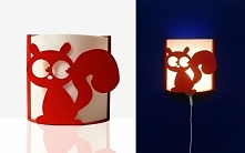 lampa "migotka" wiewióra