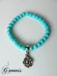 Oto II nagroda w konkursie GEMMIS- bransoletka z turkusowych koralików powlekanych z różą.
Szukajcie Gemmis na fb, link w komentarzu