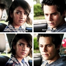 Nigdy nie spodziewałam się, że to powiem, napiszę - ba! - że nawet o tym pomyślę, ale Malia oraz jej związek że Stilesem wcale mi już nie przeszkadza, a nawet da się lubić :)

P...