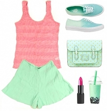 top Atmosphere - 8,90 pln, szorty New Look - 15,00 pln, szminka Sleek - 18,90 pln w promocji! - kliknij