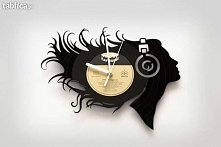 Zegar z płyty winylowej