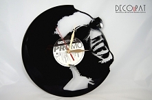 Zegar z płyty winylowej