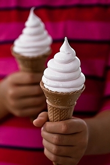 Ciepłe lody

Składniki na 12 sztuk:

    3 duże białka
    1 i 3/4 szklanki cukru
    1 łyżeczka dowolnego ekstraktu (np. z wanilii, z migdałów), można pominąć
    1/4 szklanki ...