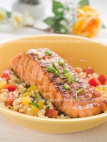 Łosoś na grilla Iwony