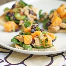 Mango chicken salad