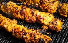 Szaszłyki w marynacie curry