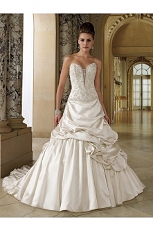 David Tutera For Mon Cheri 112202–Falsette Wedding Dress