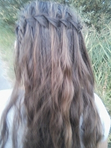 Wodospad sama robiłam :)