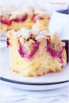 Ciasto drożdżowe ze śliwkami ilovebake.pl