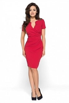 Seksowna czerwona sukienka ...