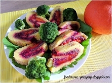 ROLADA Z POLENTY NA WYTRAWNIE