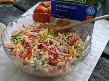 Sałatka ryżowa po wegiersku