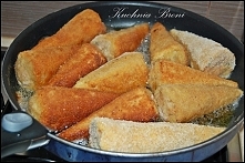 rożki waflowe z mięsem mielonym