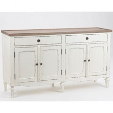 Podwójna komoda prowansalska w kolorze białym , z lekkimi przetarciami i ciemnym blacie.
Będzie idealnym rozwiązaniem szczególnie dla osób ceniących sobie organizację i porządek.