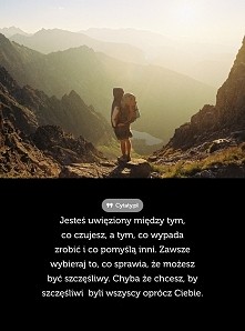 Bardzo mądre słowa.