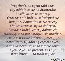 Przeżyj życie szczęśliwie
