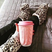 slodkie kapcie :D panterka