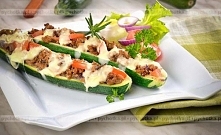 Cukinia nadziewana mięsem mielonym