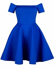 Sprzedam sukienkę kolor chabrowa cena 150zł ...stan idealny materiał pianka