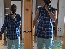 Koszula męża. Przed i po ma...