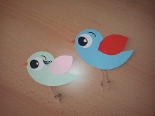 Papierowe ptaki- łatwe do z...