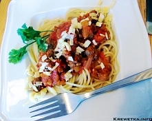 Paprykowe spaghetti