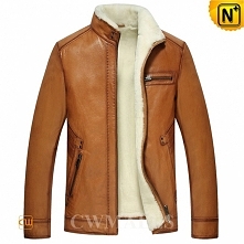 Glasgow Shearling Lined Leather Jacket CW857070